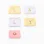 Pack of 5 Briefs for Girls 'Tweety', Pink/White/Yellow