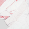 Pack of 5 Briefs for Girls 'Solid' Pink/White