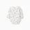 Long sleeve bodysuit with Minnie motif for newborn girls, white