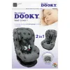 Car Seat Liner Gr 1 by Dooky, Grey Stars
