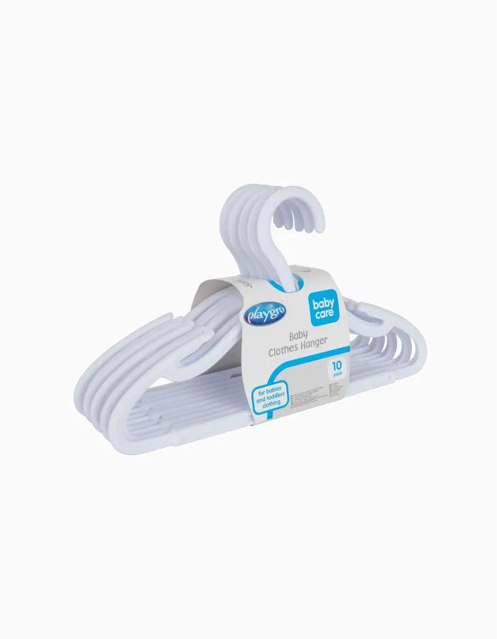 Set of 10 Baby Hangers by Playgro