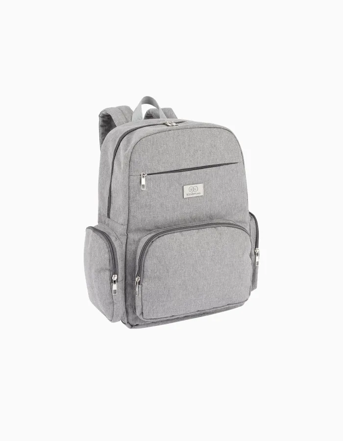 Kinderland Round Backpack, Grey