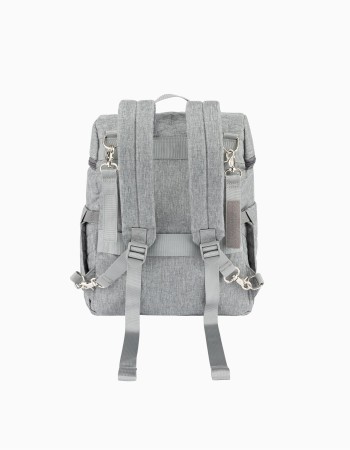 Kinderland Round Backpack, Grey