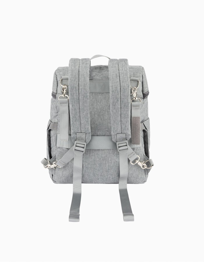 Kinderland Round Backpack, Grey