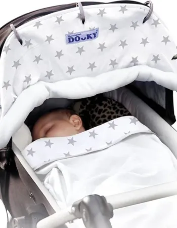 Dooky Universal Cover UPF40 Silver Stars