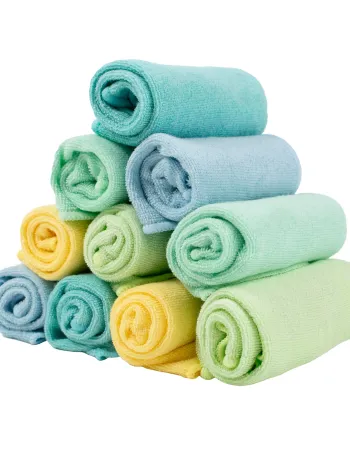 Pack of 10 Reusable Baby Wipes Bambino Mio