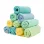 Pack of 10 Reusable Baby Wipes Bambino Mio