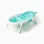 Foldable Bathtub with Reducer Infantia, Turquoise