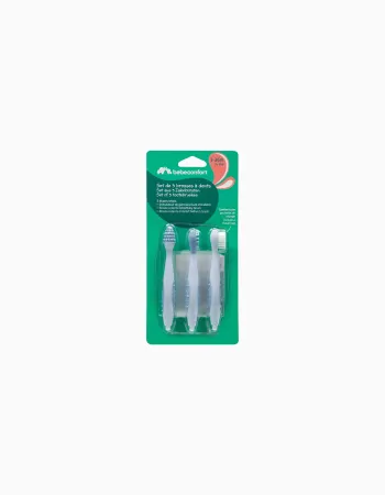 Set of 3 Toothbrushes for Baby Bebe Confort, 3M+