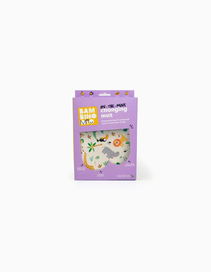 Portable Changing Mat Safari Squad Bambino Mio
