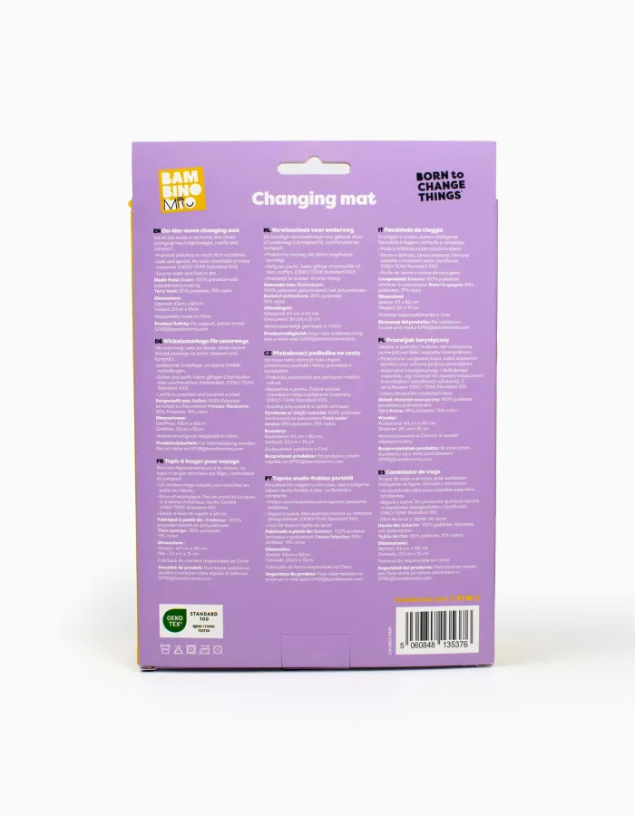 Portable Changing Mat Safari Squad Bambino Mio
