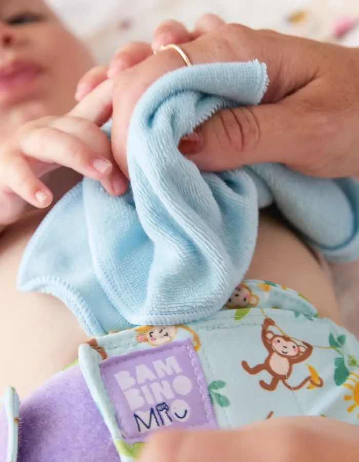 Pack of 10 Reusable Baby Wipes Bambino Mio