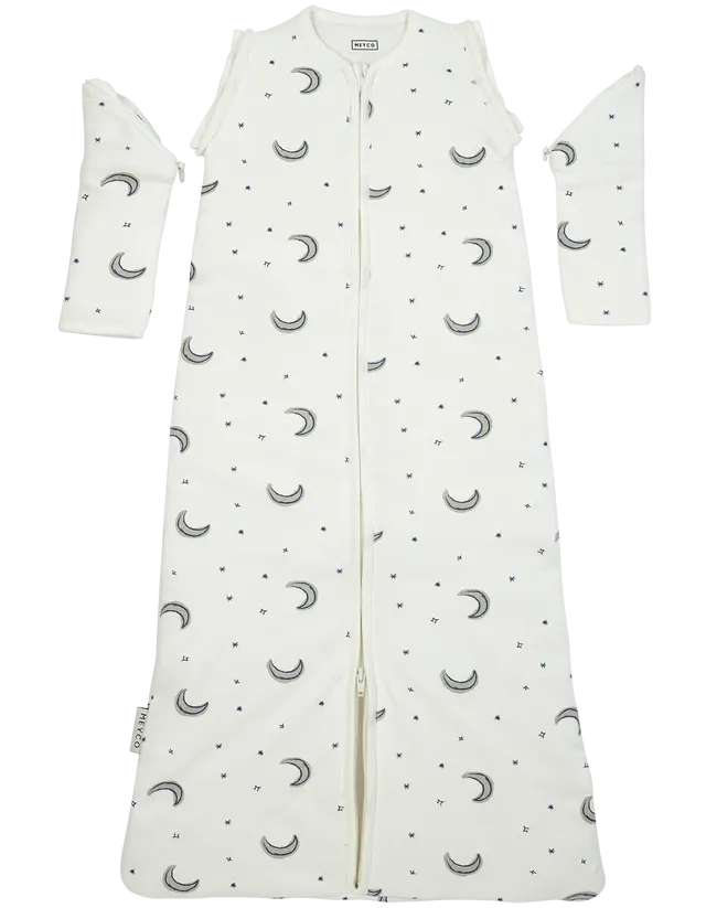 Sleeping Bag with Sleeves Meyco TOG 2.5 70 cm, Moon Indigo