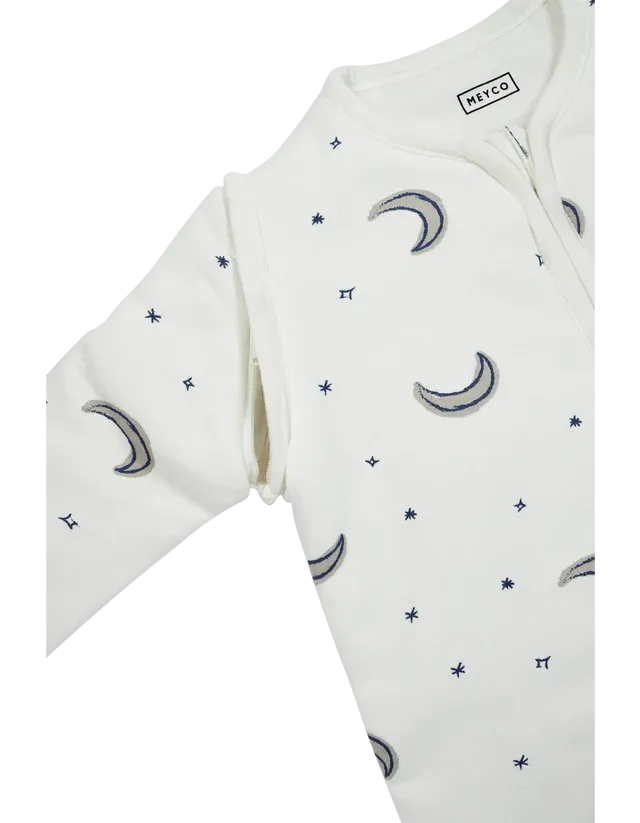 Sleeping Bag with Sleeves Meyco TOG 2.5 70 cm, Moon Indigo
