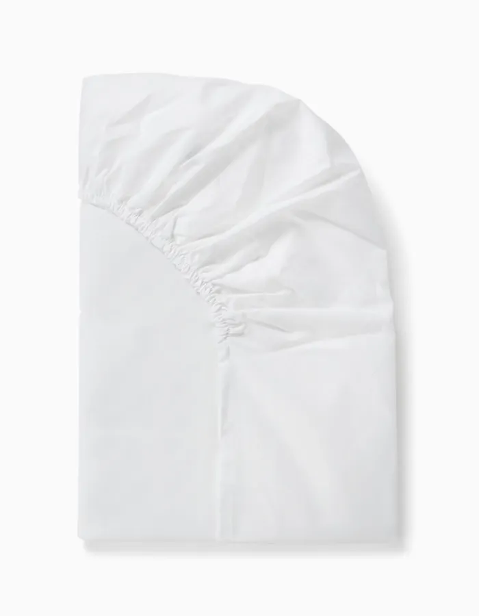 Adjustable Sheet 80X55cm Interbaby, White