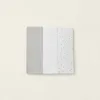 3 Nappy Squares Dots 65X65 Grey Zy Baby