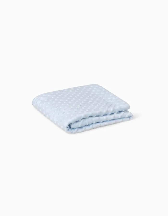 Blanket Interbaby 80X110cm, Bubble Blue