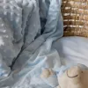 Blanket Interbaby 80X110cm, Bubble Blue