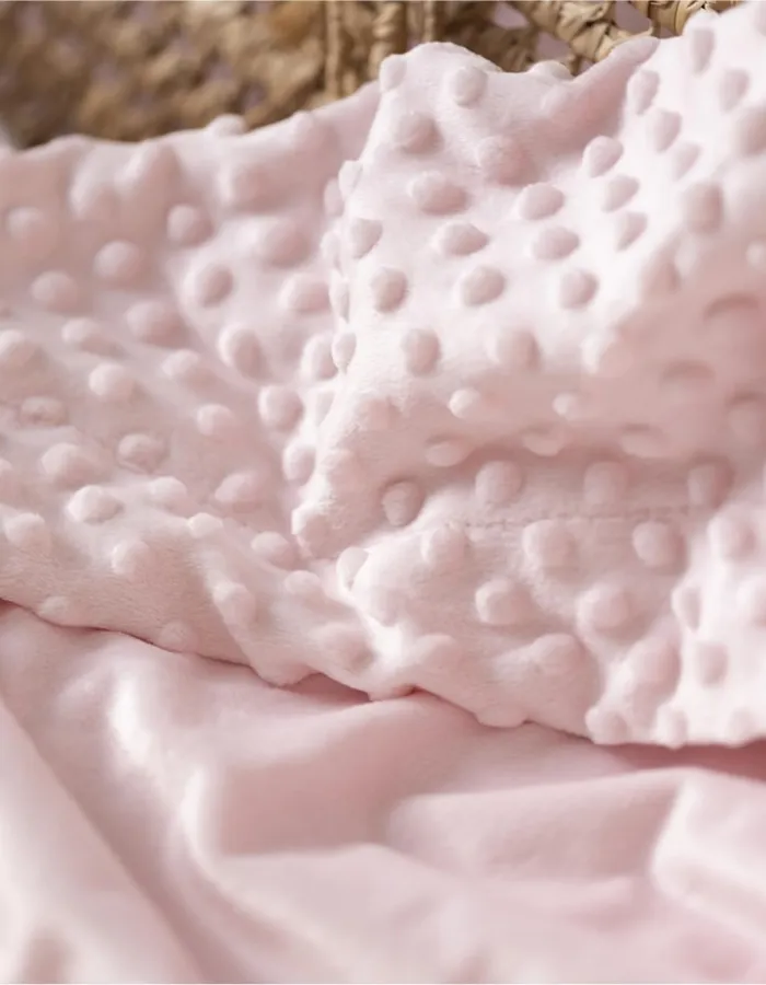 Blanket Interbaby 80X110cm, Bubble Pink