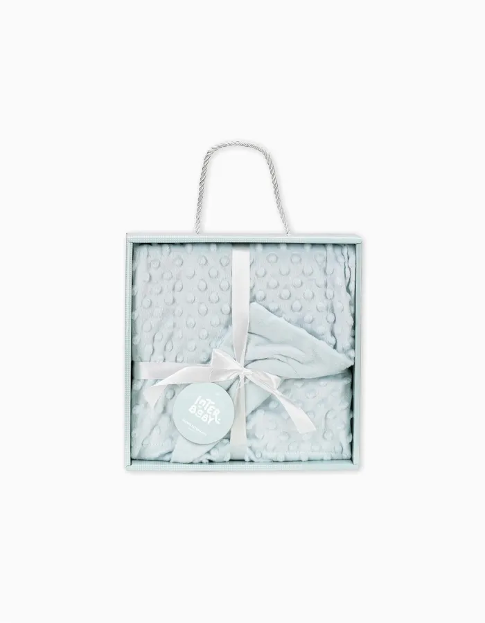 Extra Soft Bubble Blanket Interbaby 80x100 Cm, Green