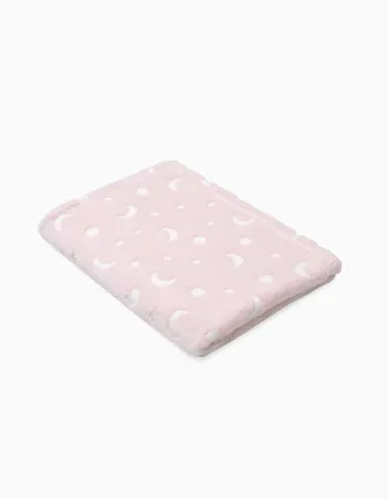 Extra Soft Blanket Interbaby 80x110 Cm, Stars Pink