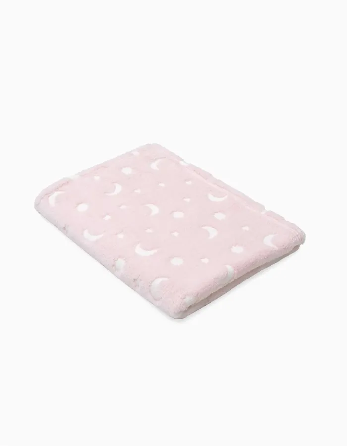 Extra Soft Blanket Interbaby 80x110 Cm, Stars Pink