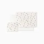 3-Piece Set of Cotton Cot Sheets Savanna Interbaby 40x80 cm