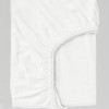 White Cotton Fitted Baby Sheet 70x140 cm Linen Mattress Cot Crib Stuff