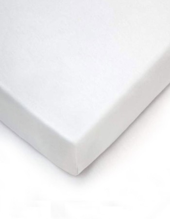 White Cotton Fitted Baby Sheet 70x140 cm Linen Mattress Cot Crib Stuff