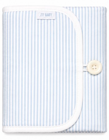 Baby blue changing mat
