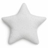 Reach for star, grey decor pillow