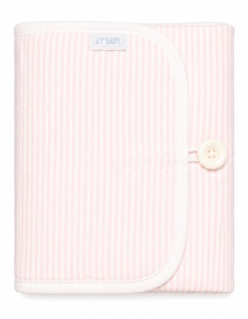 Baby pink changing mat
