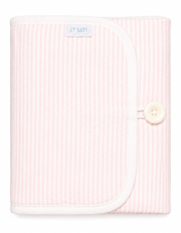 Baby pink changing mat