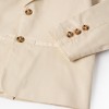 Beige Twill Blazer for Boys