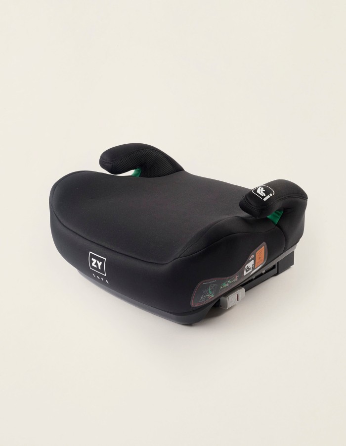 Car Booster Seat I-Size ZY Safe Premium Isofix, Black