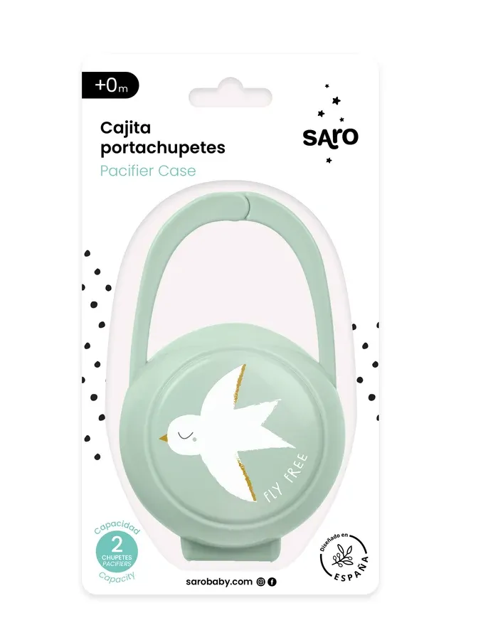 Saro "Fly Free" pacifier case