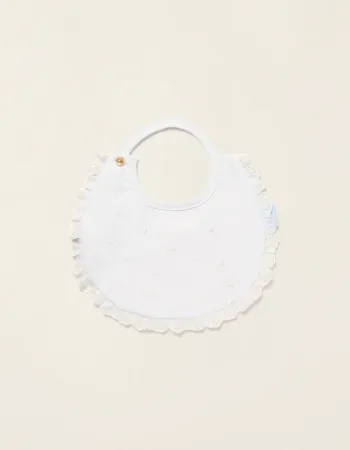 Classic Bib ZY Baby White