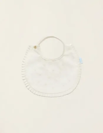 Classic Bib Big Dots Zy Baby Beige 1Un
