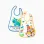 Pack of 2 Interbaby Waterproof Bibs 0M+