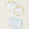 5 Colorful Bibs ZY Baby