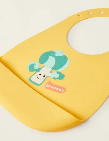 Broccoli Silicone Bib ZY Baby