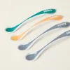 Pack of 4 Nuby Thermosensitive Spoons 3M+, Blue