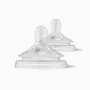 2 Natural Response Silicone Teats Slow Flow T3 Philips Avent 1M+