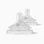 2 Silicone Teats Natural Response Medium Flow T4 Philips Avent 3M+