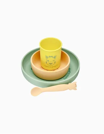 Sophie La Girafe Dining Set 4Pcs 6M+