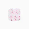 Travel waterproof Bib ZY Baby, White/Red