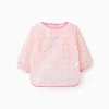 Waterproof Bib with Sleeves ZY Baby, Pink