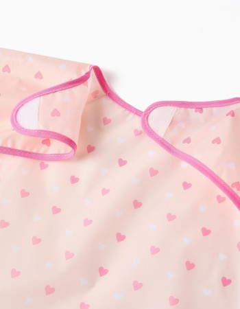 Waterproof Bib with Sleeves ZY Baby, Pink