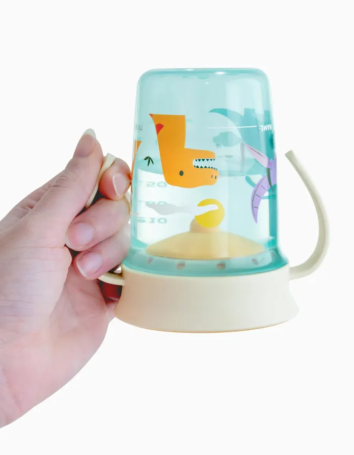 Jurassic Sippy Cup 360º 270ml by Miniland, 6M+