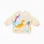 Jurassic Waterproof Soft Bib with Sleeves and Pocket by Miniland